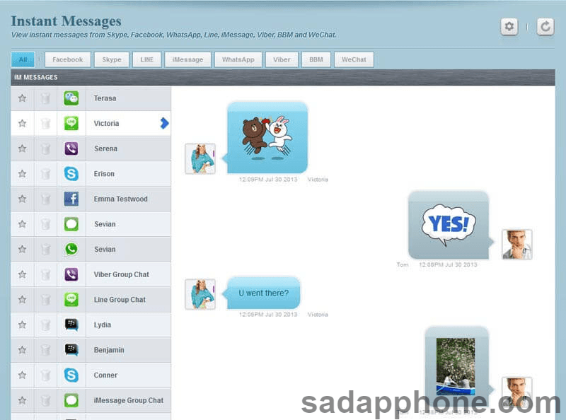 Fitur Sadap WhatsApp, Line, & Facebook