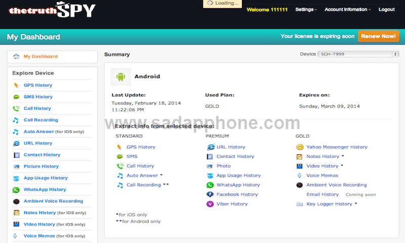 Penyadap iPhone & Android
