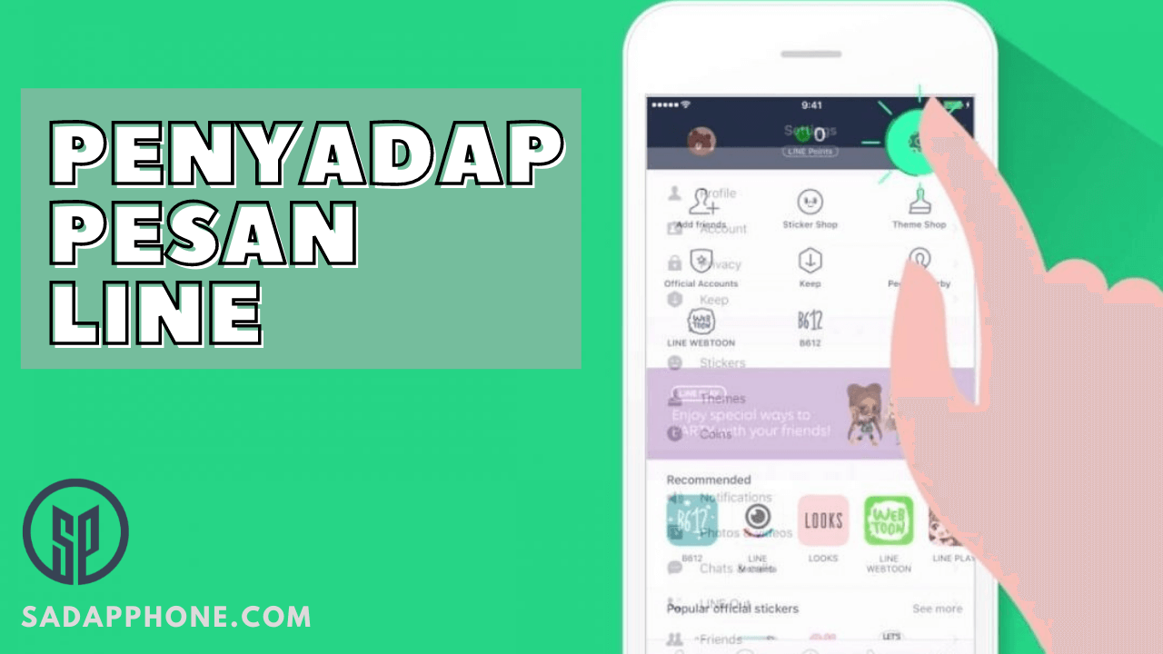 Bajak chat dan panggilan aplikasi LINE Free