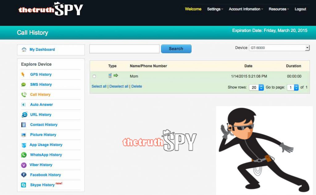 Sadap panggilan video WA TheTruthSpy