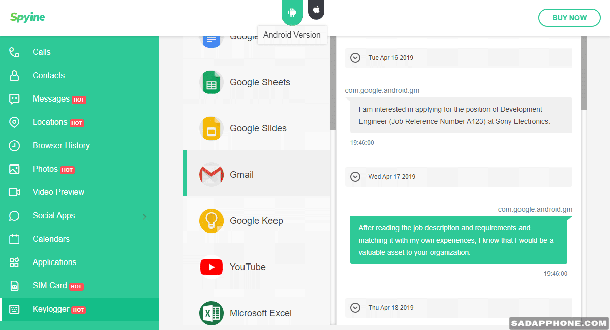 Aplikasi Penyadap Android