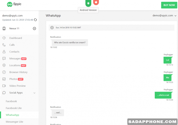 Bajak Obrolan Chat WhatsApp