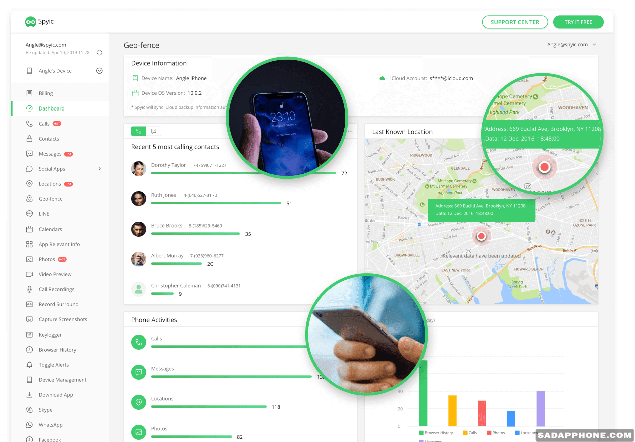 Aplikasi penyadap iOS dan Android - Spyic