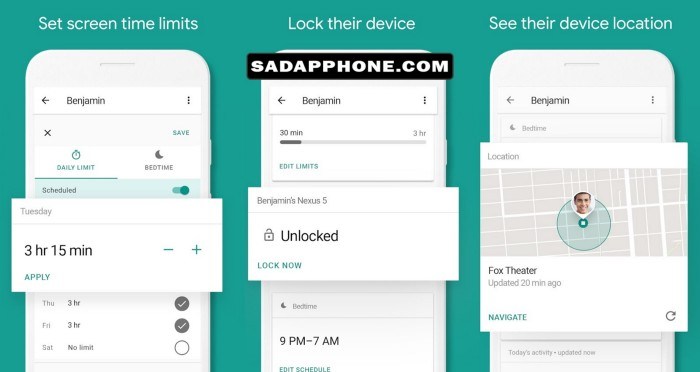 Aplikasi Google Family Link