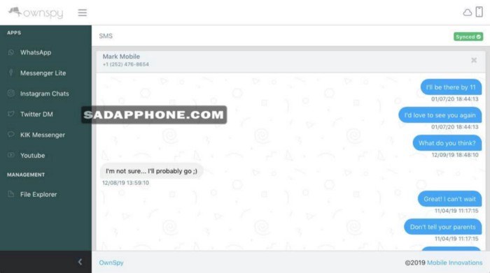 Hack Pesan DM dari akun Instagram — OwnSpy