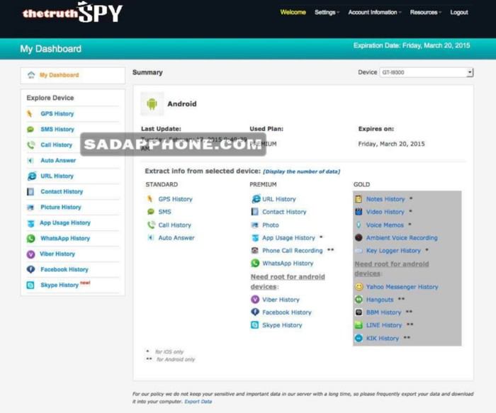 Rekam Panggilan Telepon Jarak Jauh — TheTruthSpy