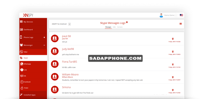 Aplikasi Sadap HP Suami Tanpa Sentuh — XNSpy