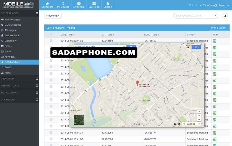 Sadap HP Suami Lewat WA — TeenSafe