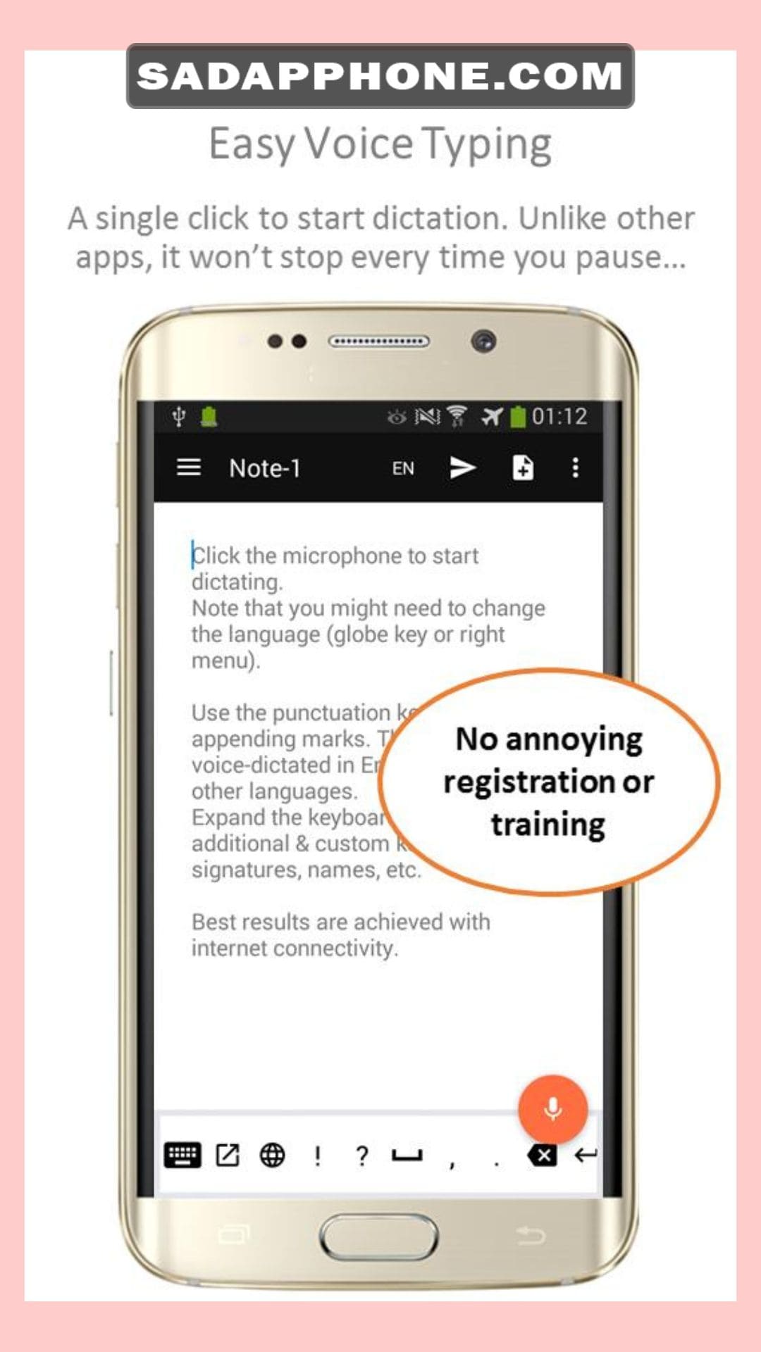 aplikasi speechnotes